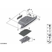 Mini Glove Box Assembly - Genuine Mini 51169365413