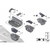 BMW Console Armrest - Genuine BMW 51169388142