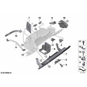 BMW Glove Box Lock Kit - Genuine BMW 51169389626