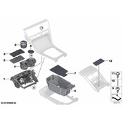 BMW Console Tray - Genuine BMW 51169396502
