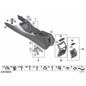 BMW Console Panel - Genuine BMW 51169461903