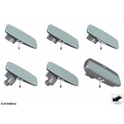 BMW Interior Rear View Mirror - Genuine BMW 51169476755