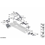 BMW Console Cup Holder - Genuine BMW 51169490004