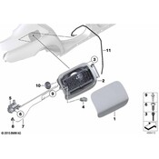 BMW Cover Pot (Scr) - Genuine BMW 51177218336