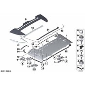 BMW Covering Right - Genuine BMW 51177227800