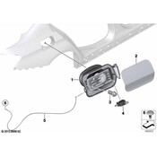 BMW Cover Pot - Genuine BMW 51177278394