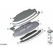 BMW Package Tray (Black) - Genuine BMW 51177319576
