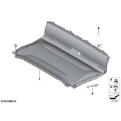 BMW Convertible Top Stowage Compartment Storage Compartment Clip - Genuine BMW 51177490641