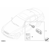 BMW Remote Control Transmitter for Keyless Entry and Alarm System (328i 335i M3 335is) - Genuine BMW 51210035812