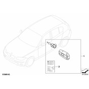 BMW Remote Control Transmitter for Keyless Entry and Alarm System (128i 135i 1 Series M) - Genuine BMW 51210035941