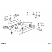 BMW Door Handle Outer Right - Genuine BMW 51211847588