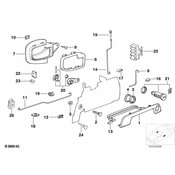 BMW Lever - Genuine BMW 51211960805