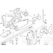 BMW Bracket F Bowden Cable - Genuine BMW 51217033777