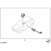 BMW Unified Locking Mechanical - Genuine BMW 51217205784