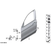 BMW Door Check - Genuine BMW 51217390686