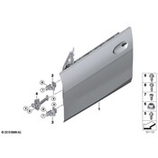 BMW Door Check - Genuine BMW 51217447993