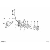 BMW Door Lock Front Left - Genuine BMW 51218105781