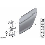 BMW Door Check Strap - Genuine BMW 51227275373
