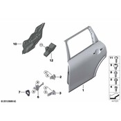 Mini Sound Absorber - Genuine Mini 51227344230