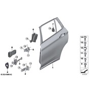 BMW Door Check - Genuine BMW 51227436003