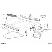 BMW End Piece Sealing - Genuine BMW 51231841233