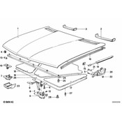 BMW Catch Front Right - Genuine BMW 51231876996
