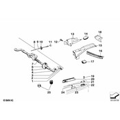 BMW Bowden Cable - Genuine BMW 51235480164