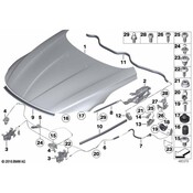 BMW Spacer Holder - Genuine BMW 51237207527