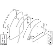 BMW Door Reveal Molding - Genuine BMW 51337179423