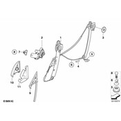 BMW Corner Moulding Interior Left - Genuine BMW 51337199595