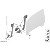 BMW Sliding Piece - Genuine BMW 51337367723