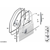 BMW Grid Left (Hifi) - Genuine BMW 51337395385