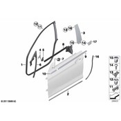 BMW Door Applique - Genuine BMW 51337453330