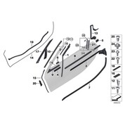 BMW Door Seal - Genuine BMW 51338494505