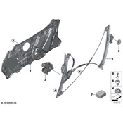 BMW Window Regulator - Genuine BMW 51338497027
