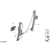 BMW Window Regulator - Genuine BMW 51339466298