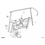 BMW Window Regulator - Genuine BMW 51348147529