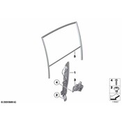 BMW Window Channel - Genuine BMW 51357179130