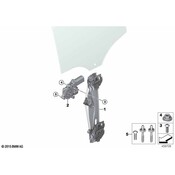 Mini Window Regulator - Genuine Mini 51357390244