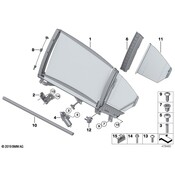 BMW Adapter Right - Genuine BMW 51359146998