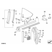 BMW Window Guide - Genuine BMW 51368165182