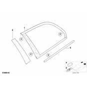 BMW Clamp - Genuine BMW 51368263608