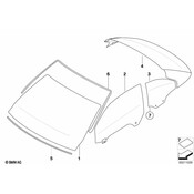 BMW Insert Sponge Rubber - Genuine BMW 51377271820