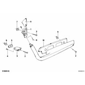 BMW Armrest Upper Part Front Right (Gobibeige) - Genuine BMW 51411875424