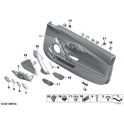 BMW Speaker Cover - Genuine BMW 51412634804