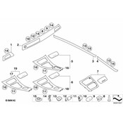 BMW Decor Strip Right Doors (Pappelmaser Gr) - Genuine BMW 51416958238