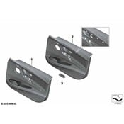 BMW Door Interior Trim Panel - Genuine BMW 51417279201