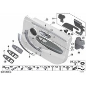 BMW Door Trim Molding - Genuine BMW 51417346915