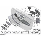 BMW Door Arm Rest - Genuine BMW 51417368237