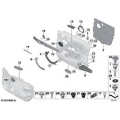 BMW Door Trim Molding - Genuine BMW 51417401539